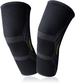 LURICO 2 Pieces Knee Compression Sleeve